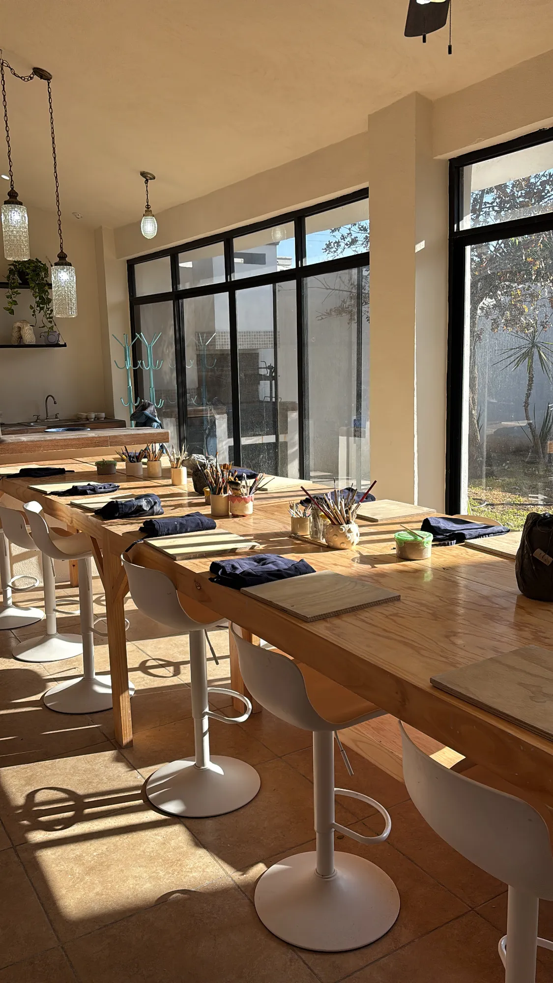 Momento taller de cerámica