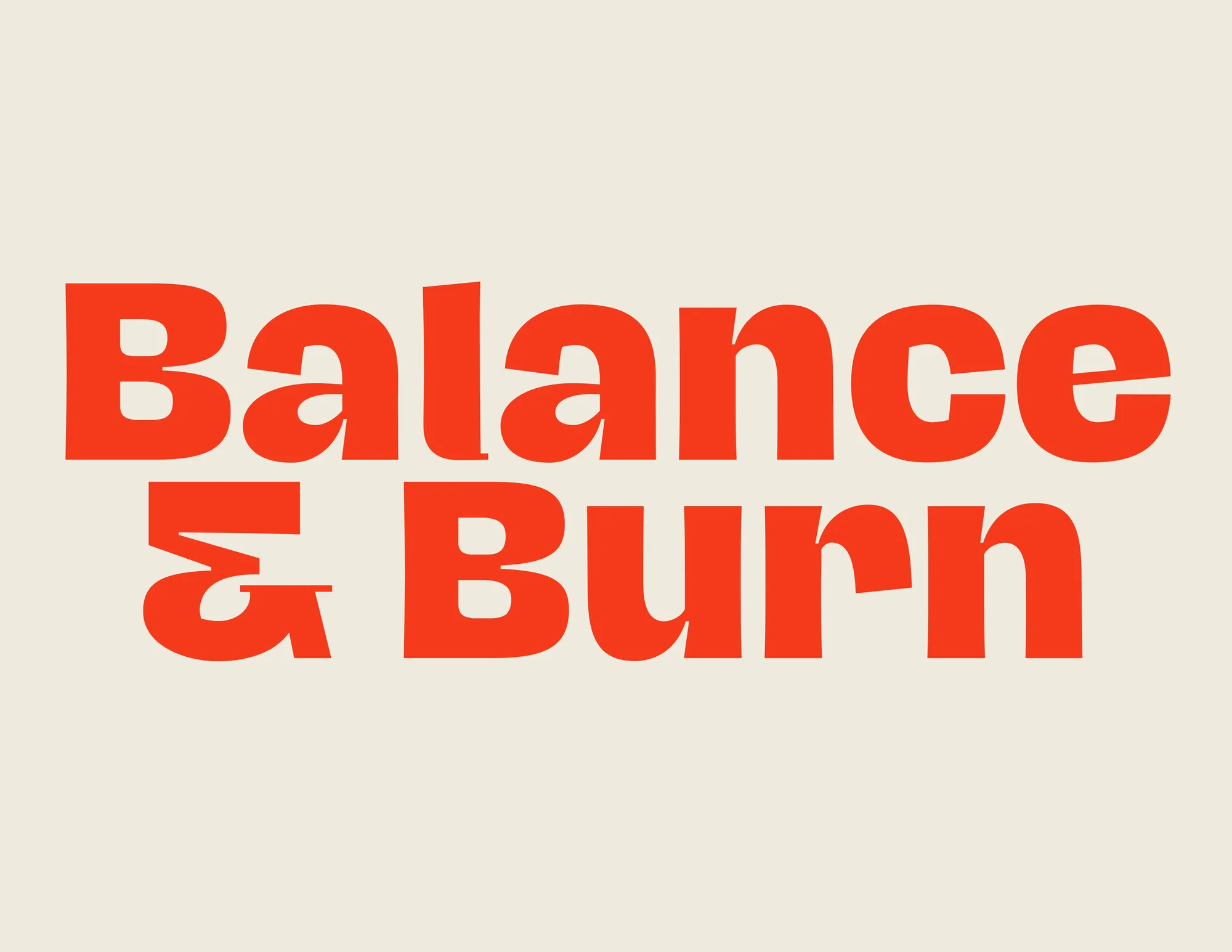 Balance&Burn